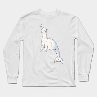 Llamaphin Shaded Long Sleeve T-Shirt